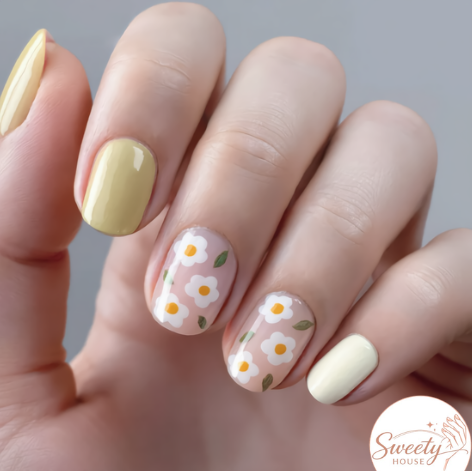 Nail wraps - Vanilla Petal