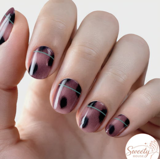 Nail wraps - Velvet Edge