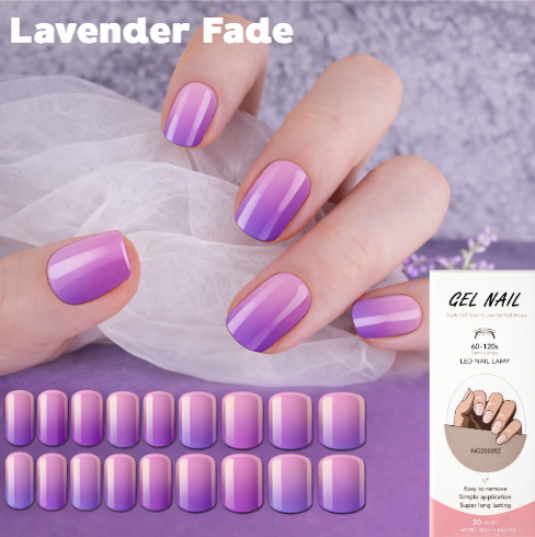 Nail wraps - Lavender Fade