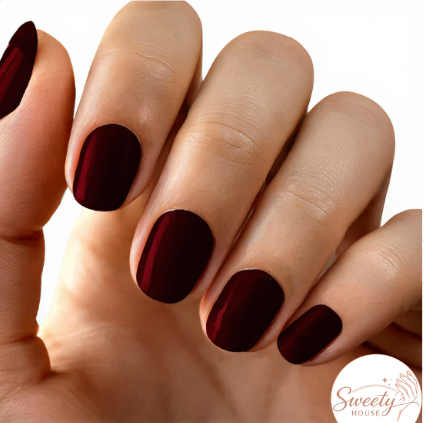 Nail wraps - Black Cherry