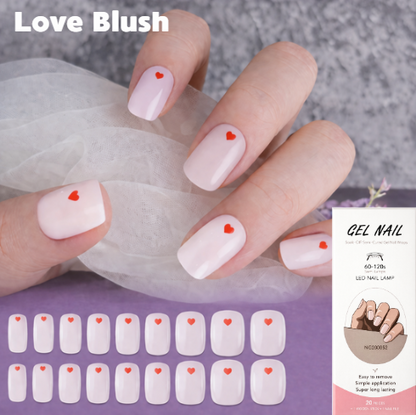 Nail wraps - Love Blush
