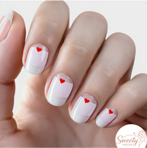 Nail wraps - Love Blush