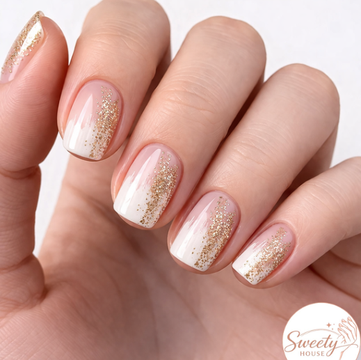 Nail wraps - Champagne Veil