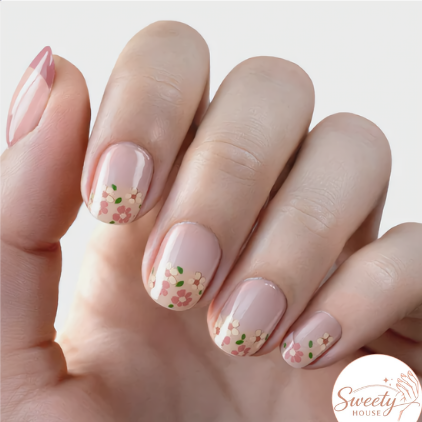 Nail wraps - Petal Whisper