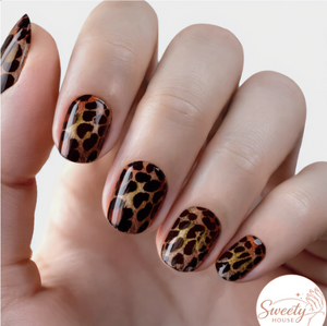 Nail wraps - Leopard Luxe