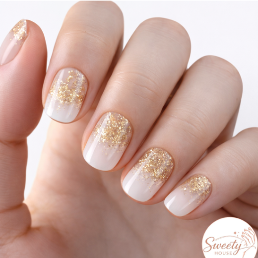 Nail wraps - Gold Whisper