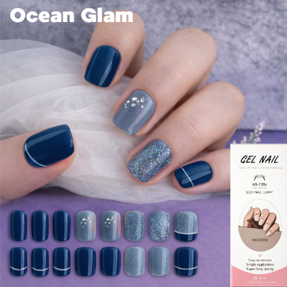 Nail wraps - Ocean Glam