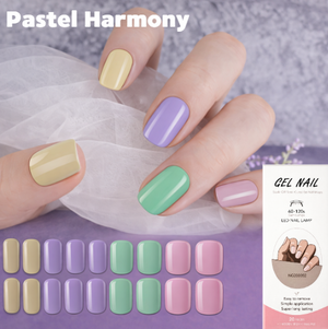 Nail wraps - Pastel Harmony