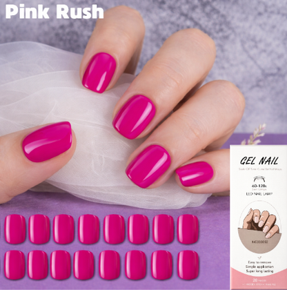 Nail wraps - Pink Rush