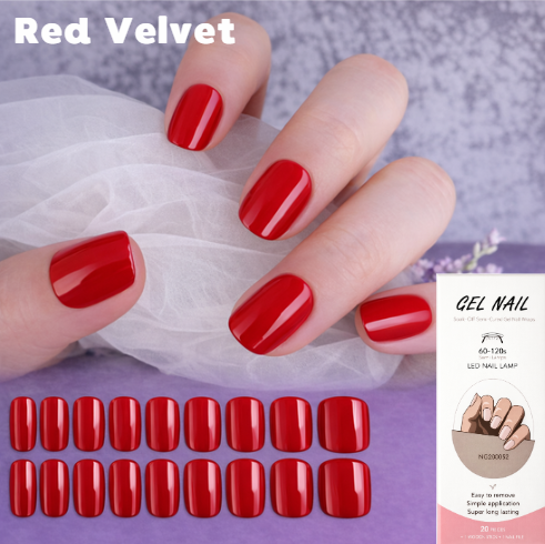 Nail wraps - Red Velvet