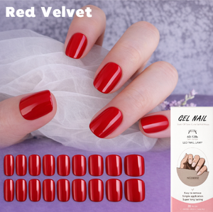 Nail wraps - Red Velvet