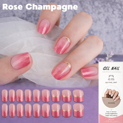 Nail wraps - Rose Champagne