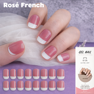 Nail wraps - Rosé French