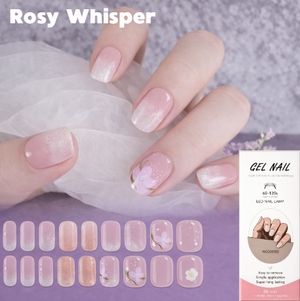 Nail wraps - Rosy Whisper