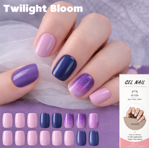 Nail wraps - Twilight Bloom