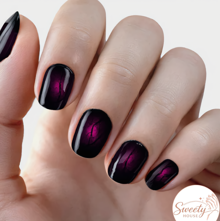 Nail wraps - Plum Obsession