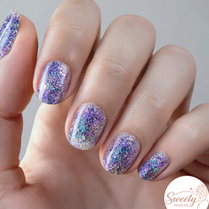 Nail wraps - Lavender Stardust