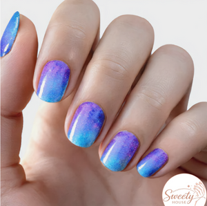 Nail wraps - Ocean Mist