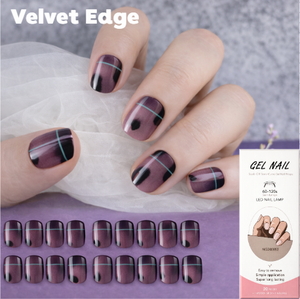 Nail wraps - Velvet Edge