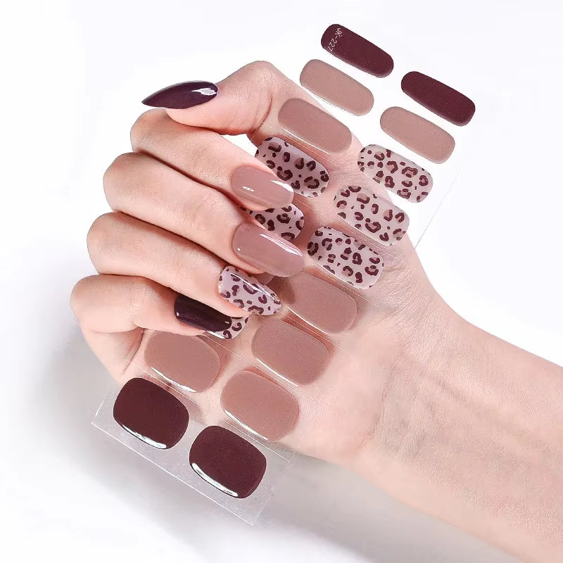Nail Wraps Effet Gel – Manucure Express Sans Salon