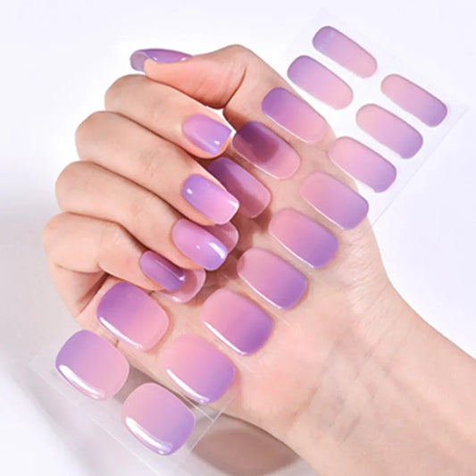 Nail Wraps Effet Gel – Manucure Express Sans Salon