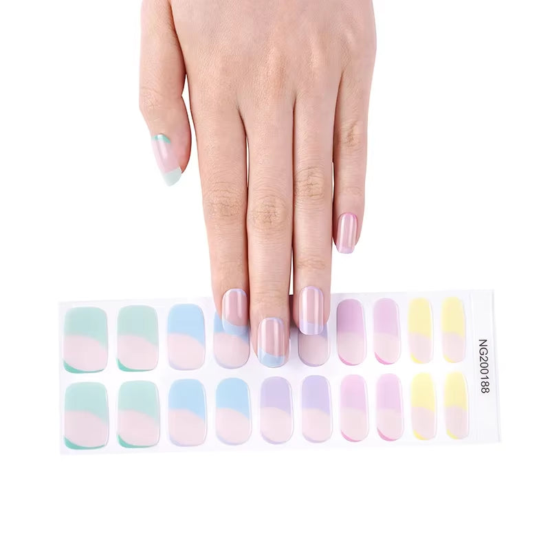 Nail Wraps Effet Gel – Manucure Express Sans Salon