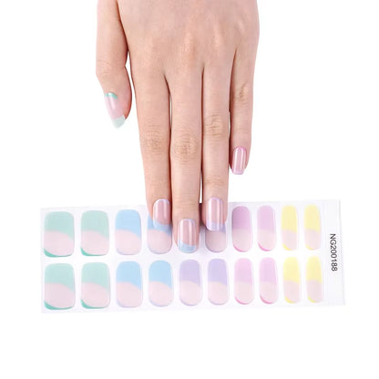 Nail Wraps Effet Gel – Manucure Express Sans Salon