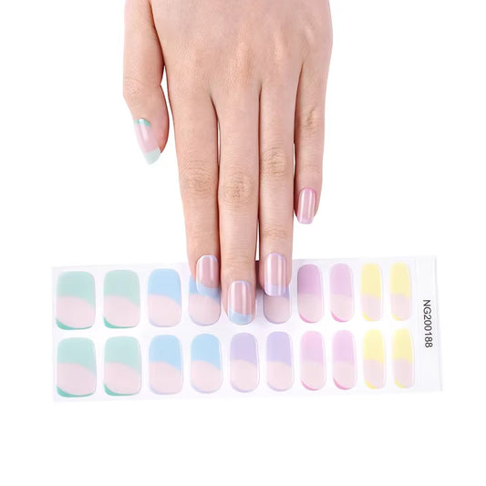 Nail Wraps Effet Gel – Manucure Express Sans Salon