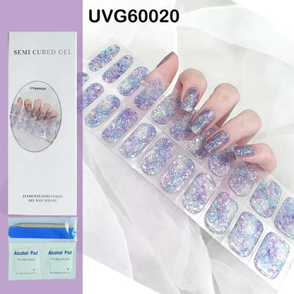 Nail Wraps Effet Gel – Manucure Express Sans Salon