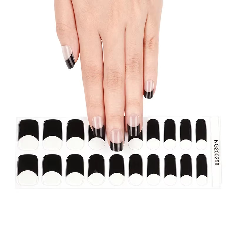 Nail Wraps Effet Gel – Manucure Express Sans Salon