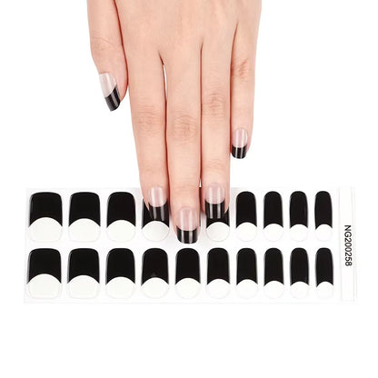 Nail Wraps Effet Gel – Manucure Express Sans Salon