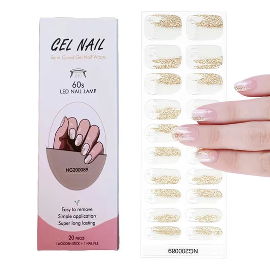 Nail Wraps Effet Gel – Manucure Express Sans Salon