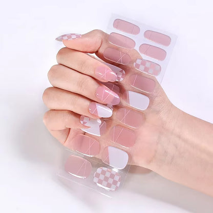 Nail Wraps Effet Gel – Manucure Express Sans Salon
