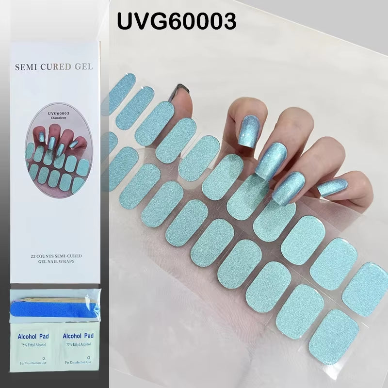 Nail Wraps Effet Gel – Manucure Express Sans Salon