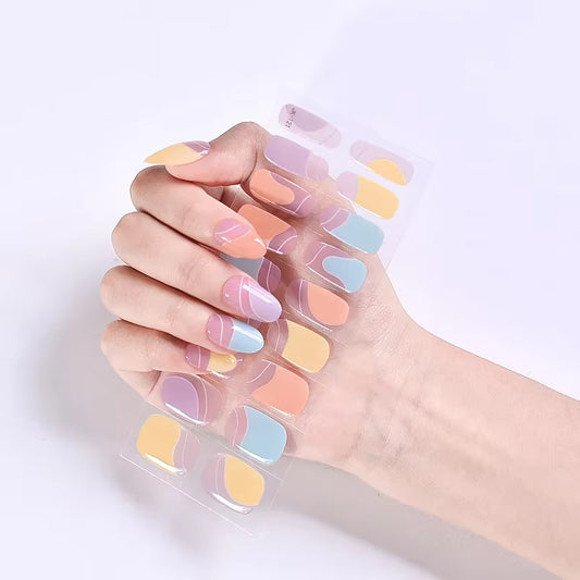Nail Wraps Effet Gel – Manucure Express Sans Salon