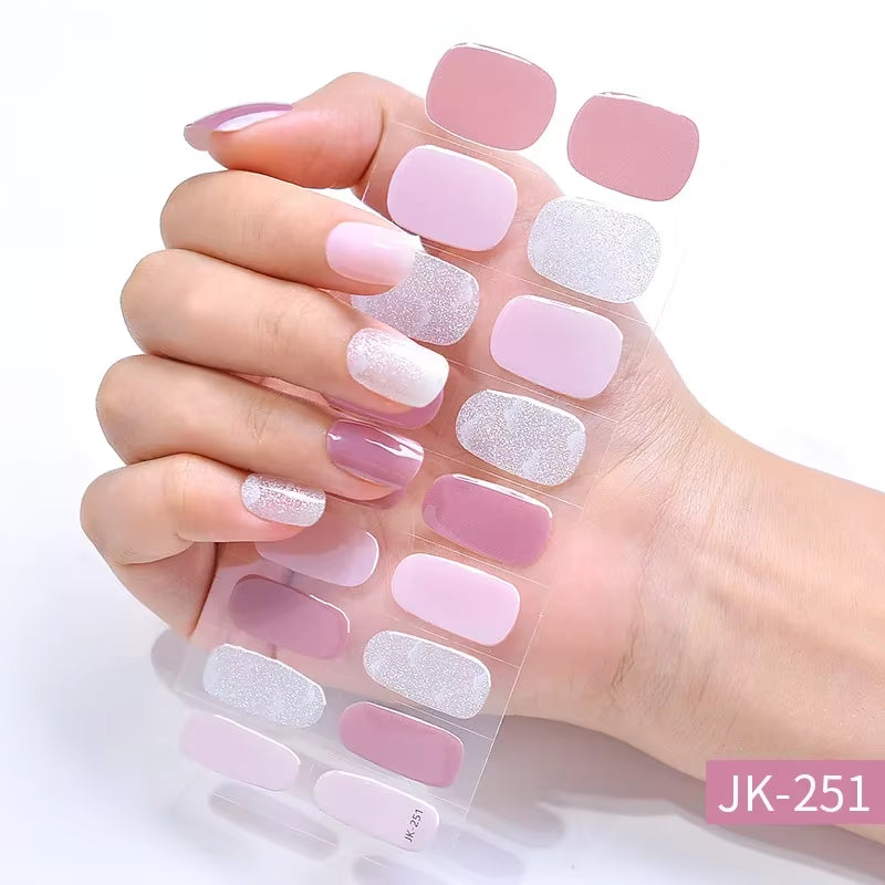 Nail Wraps Effet Gel – Manucure Express Sans Salon
