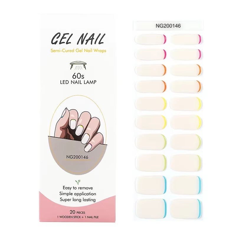 Nail Wraps Effet Gel – Manucure Express Sans Salon