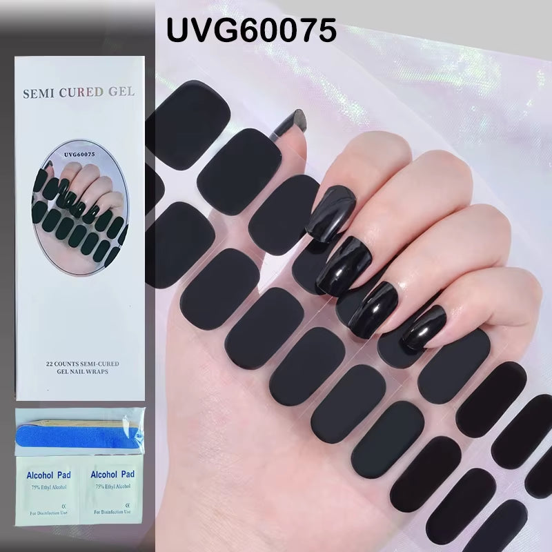 Nail Wraps Effet Gel – Manucure Express Sans Salon