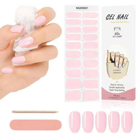 Nail Wraps Effet Gel – Manucure Express Sans Salon