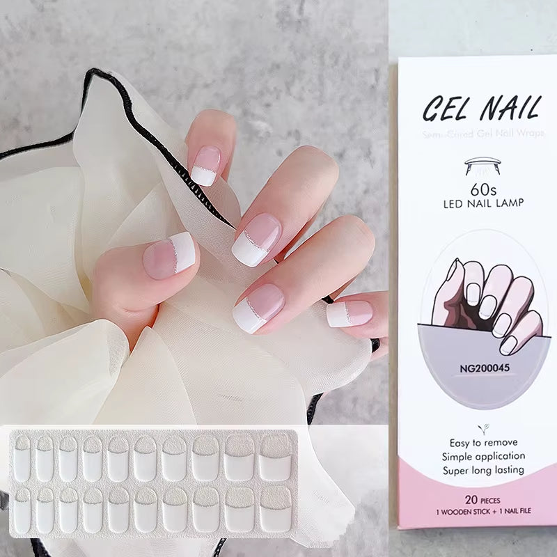Nail Wraps Effet Gel – Manucure Express Sans Salon