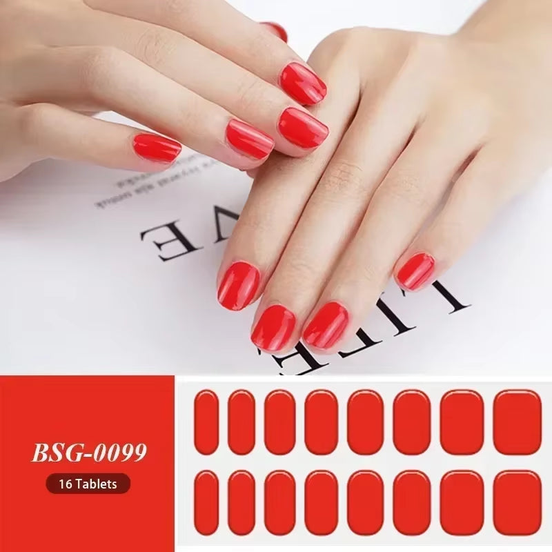 Nail Wraps Effet Gel – Manucure Express Sans Salon