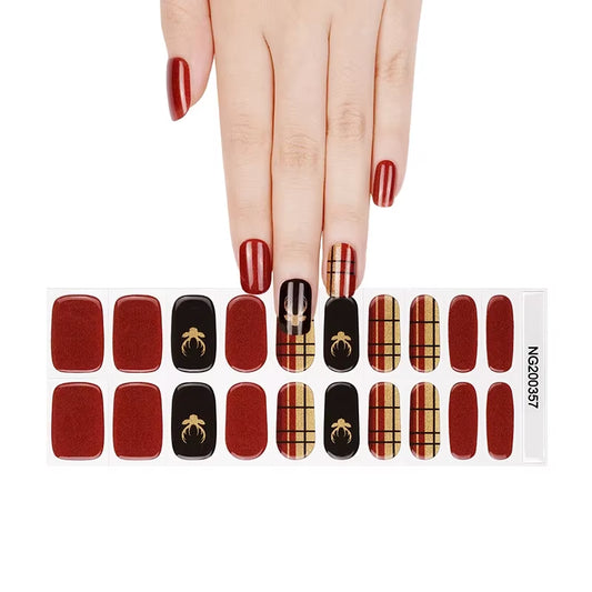 Nail Wraps Effet Gel – Manucure Express Sans Salon