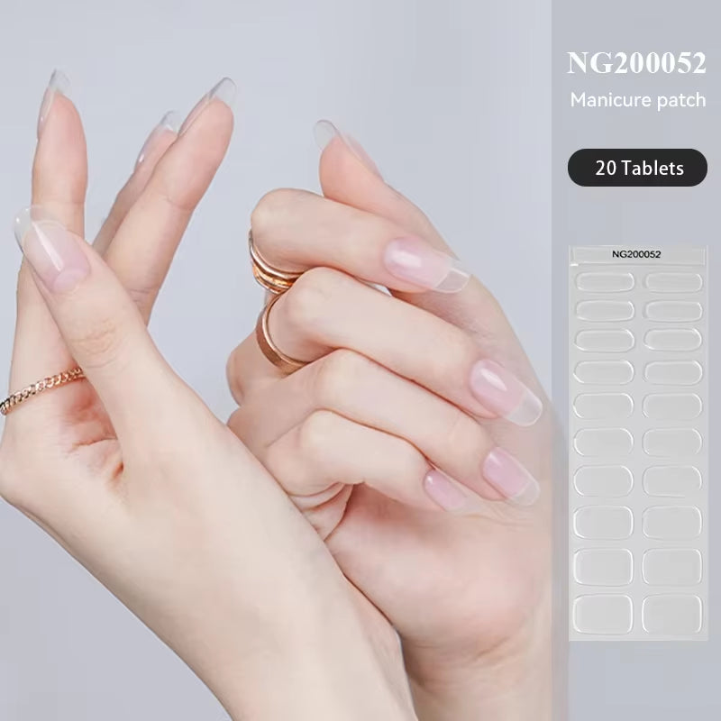 Nail Wraps Effet Gel – Manucure Express Sans Salon