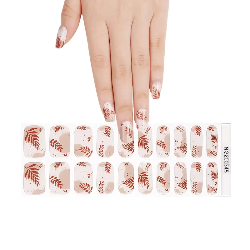 Nail Wraps Effet Gel – Manucure Express Sans Salon
