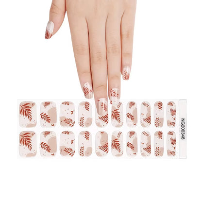 Nail Wraps Effet Gel – Manucure Express Sans Salon