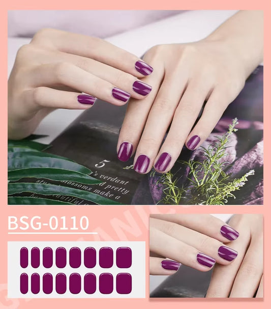 Nail Wraps Effet Gel – Manucure Express Sans Salon