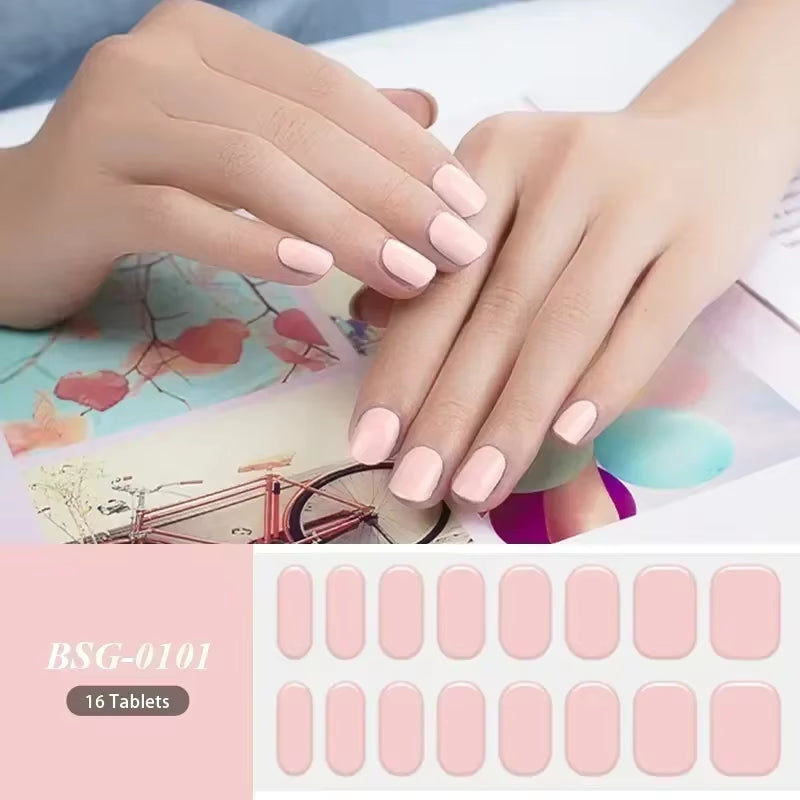 Nail Wraps Effet Gel – Manucure Express Sans Salon