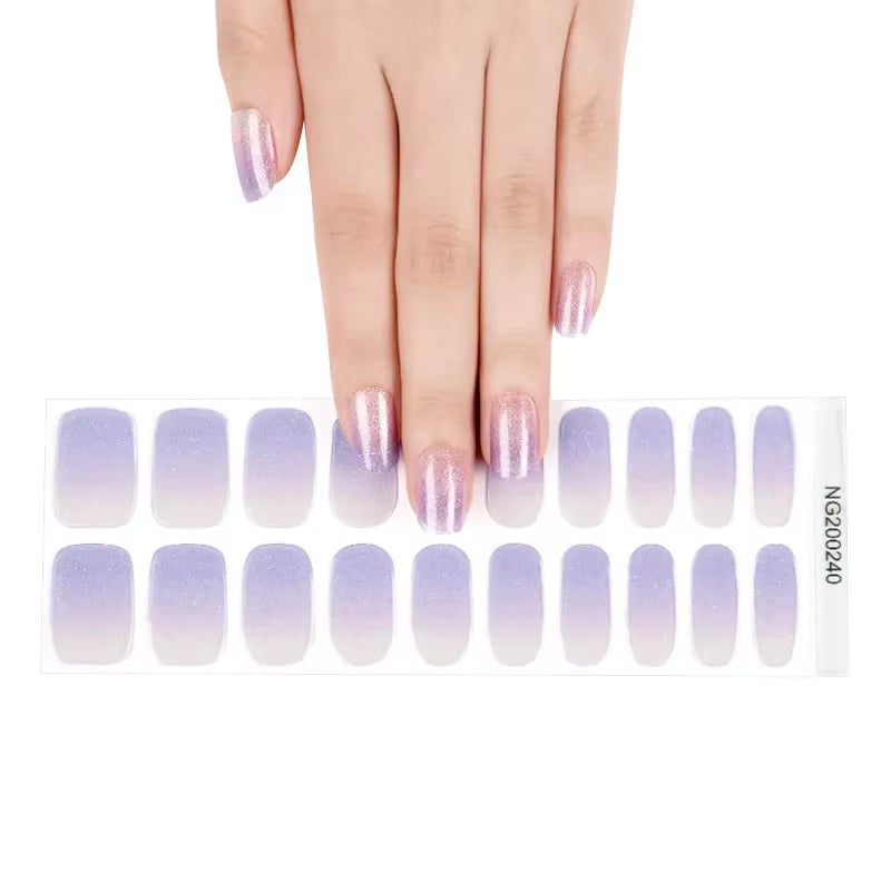 Nail Wraps Effet Gel – Manucure Express Sans Salon