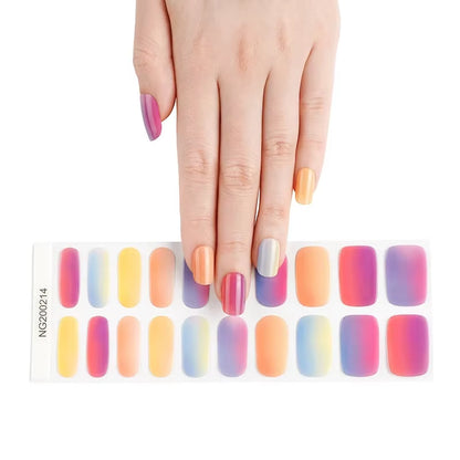 Nail Wraps Effet Gel – Manucure Express Sans Salon